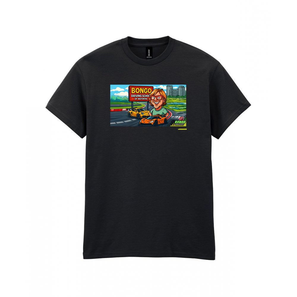 Bongo School of Motoring T-shirt – Graduate in Style