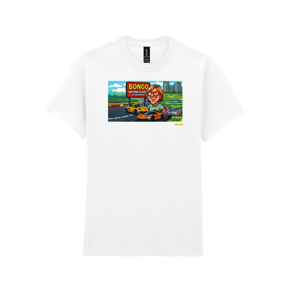 Bongo School of Motoring T-shirt – Graduate in Style