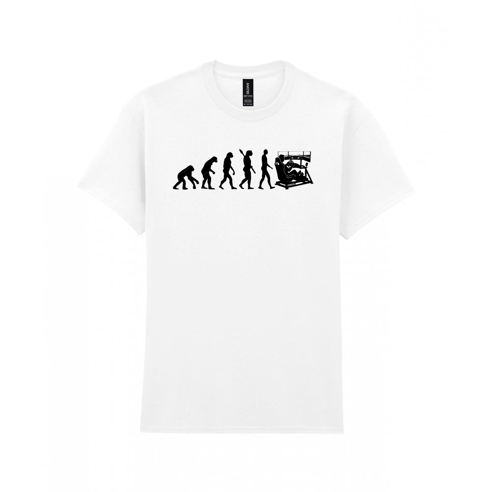 The Evolution of Sim Man T-Shirt