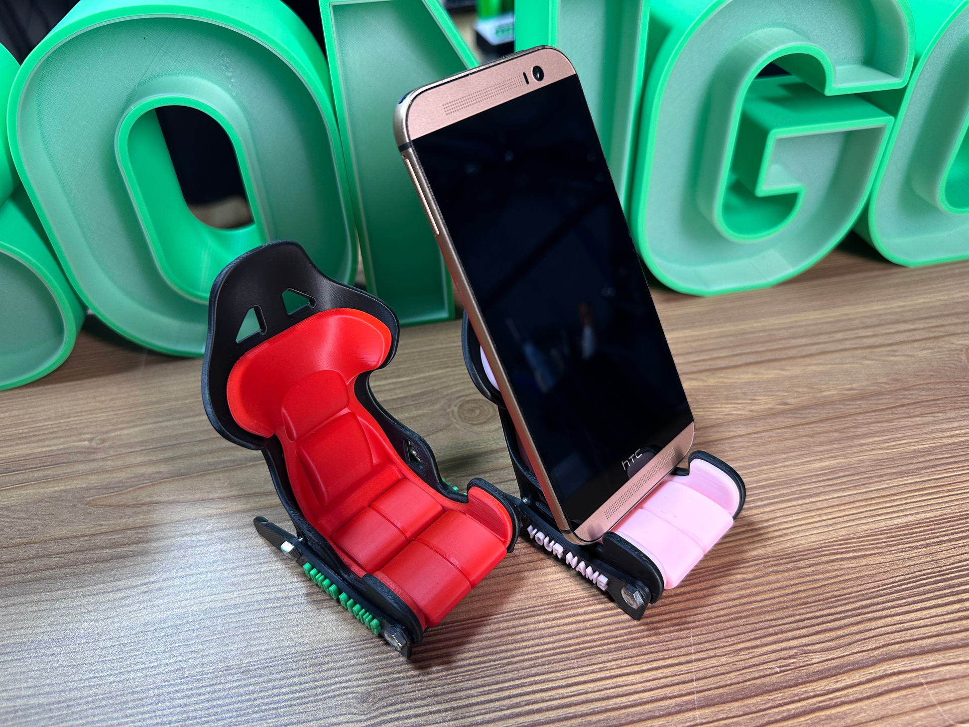 🏁 Mini Racing Seat Phone Holder 🏁